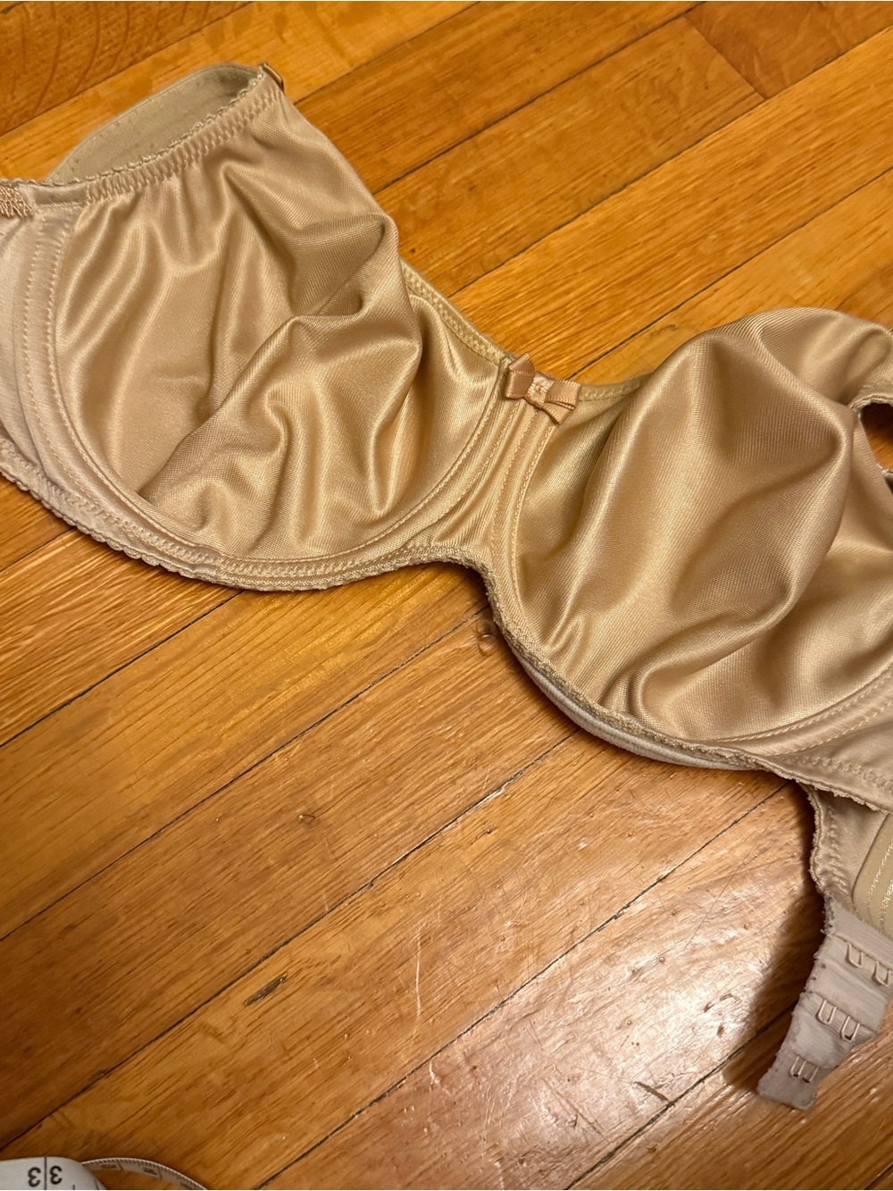 Prima Donna Champagne Satin Full-Coverage Underwire Bra